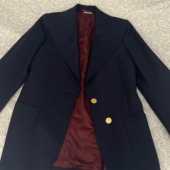 Gucci Jackets & Blazers - Vintage Navy Blue Gucci Blazer